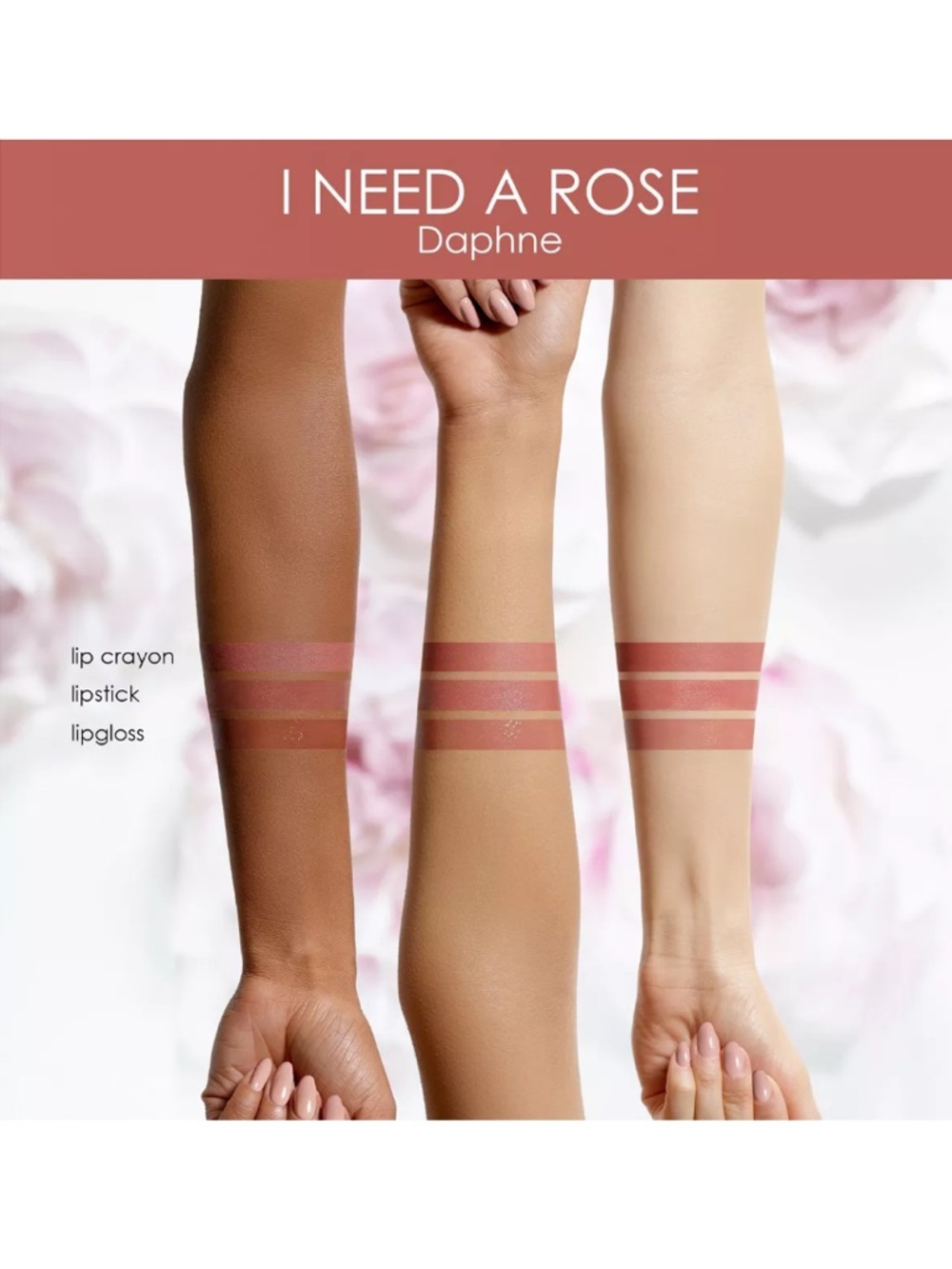 Natasha Denona I Need A Rose Lipstick in Daphne - Picture 11 of 12